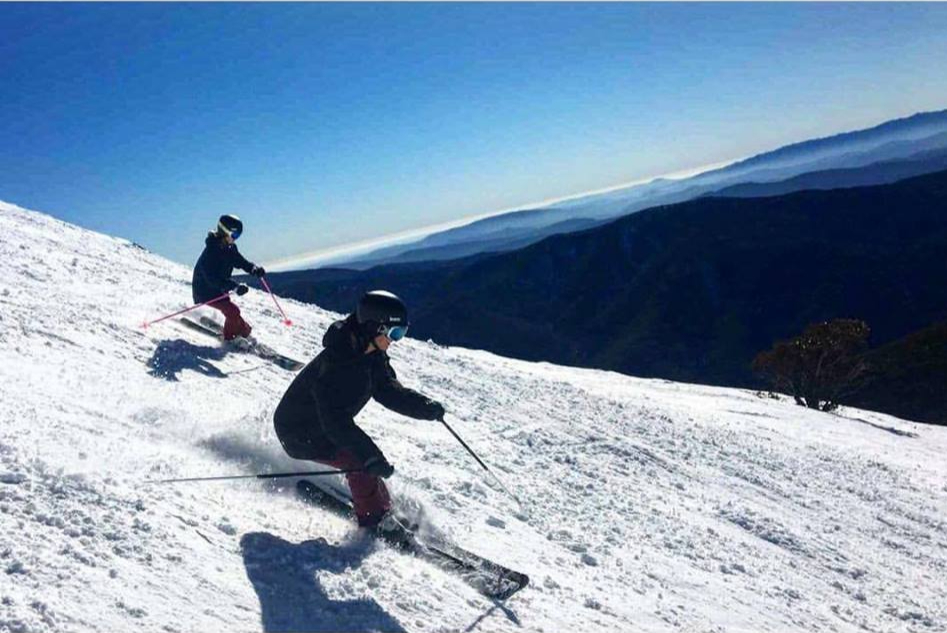 Skiing at Mt Buller staying at Gliss Ski Club